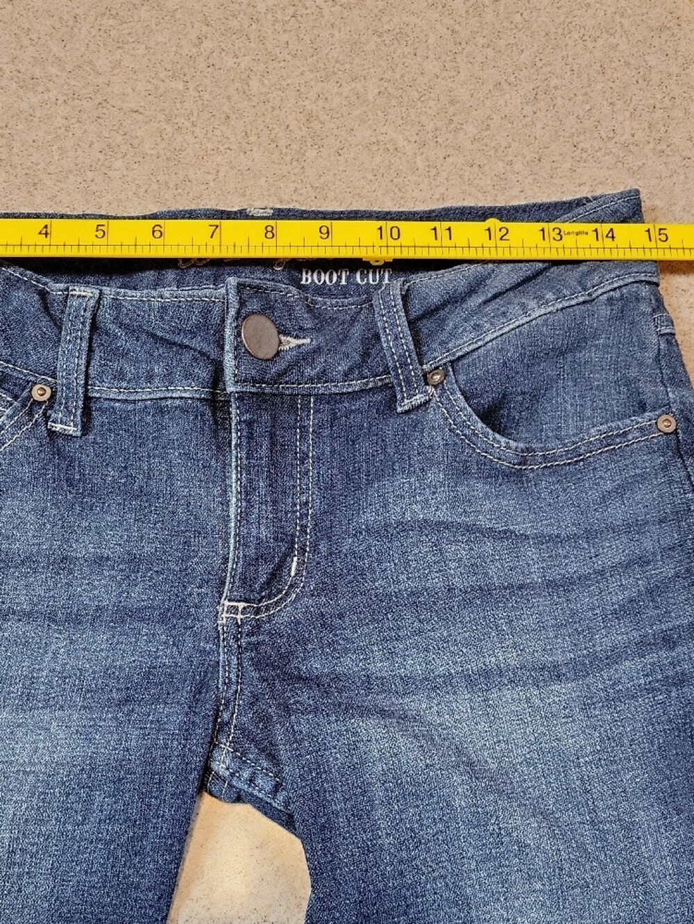 Wrangler Women's Medium Blue Bootcut Jeans Size 30 - Picture 7 of 10
